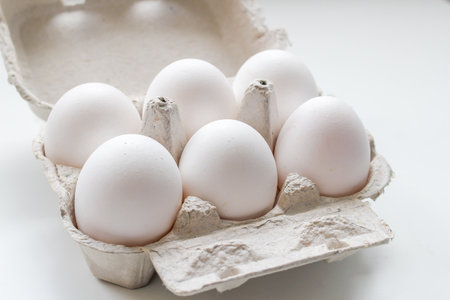 packaged eggs, fresh food