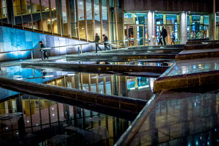 Garibaldi Forum at night