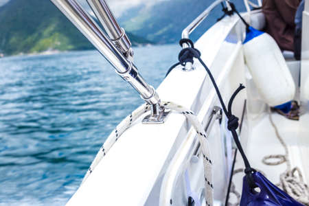 kotor bay speedboat cruise view, sea and rocky hills