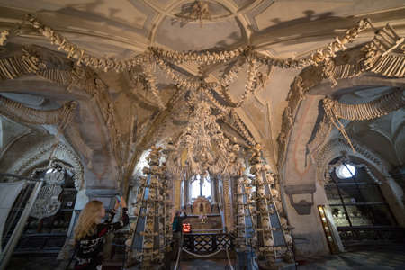 Interior of the Basilica of the Holy Cross in Tbilisi, Georgia