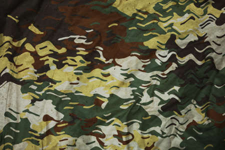 camouflage army tarp textureの写真素材