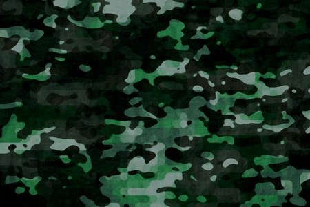 realistic military canas camouflage tarp material textureの写真素材