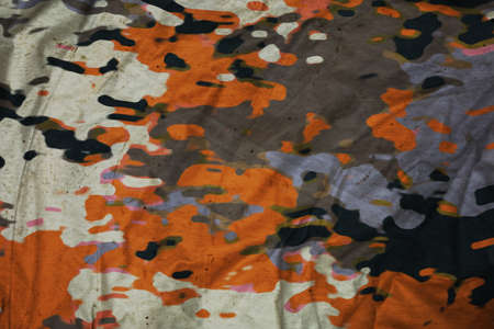 army camo canvas textureの写真素材