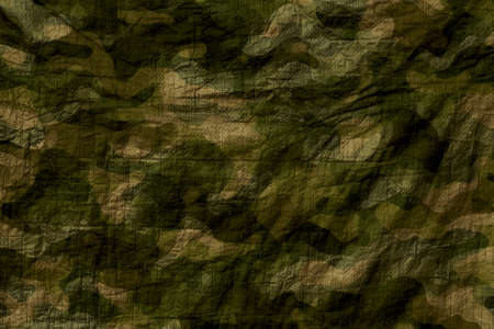 camouflage army tarp texture , realistic canvas materialの写真素材