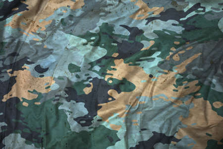 army tarp texture , camouflage patternの写真素材