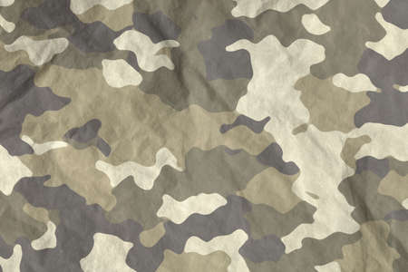 prefaded army camouflage canvas textureの写真素材