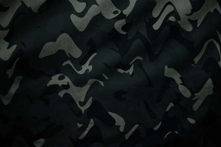 washy prefaded army camouflage fabric textureの写真素材