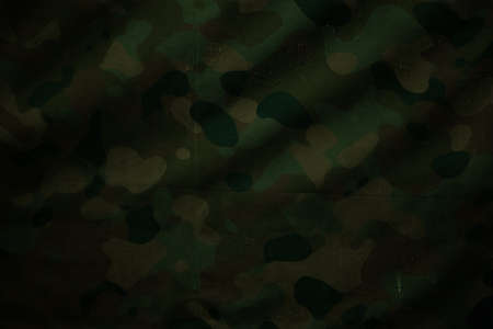 military canvas camouflage tarp texture backgroundの写真素材