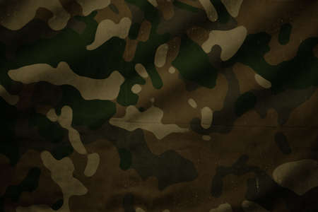army blue camouflage tarp textureの写真素材