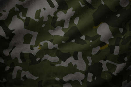 army camouflage fabric mesh textureの写真素材