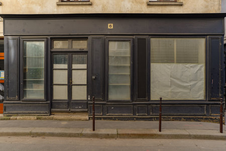 The entrance to a pub.の写真素材