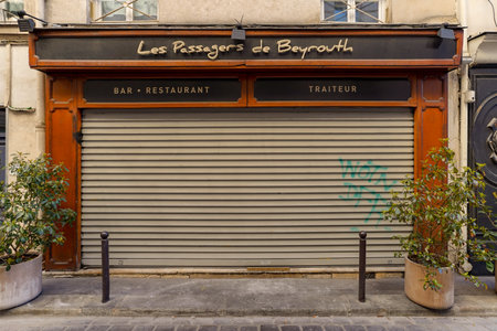 The Auxerrois store in Paris Franceのeditorial素材