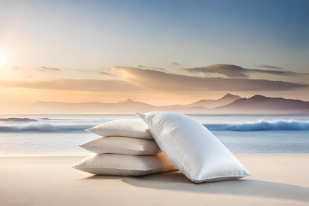 beautiful and comfortable silk anf cotton pillows and mattressの素材