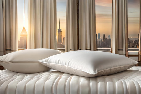 beautiful and comfortable silk anf cotton pillows and mattressの素材