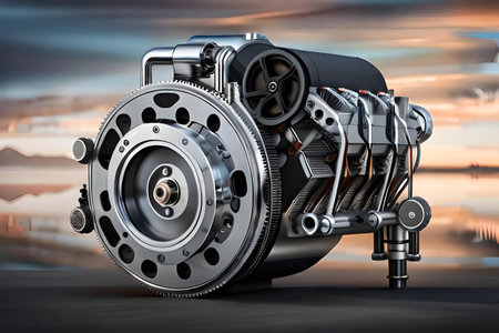 surreal engine industrial technology conceptの素材