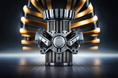 surreal engine industrial technology conceptの素材