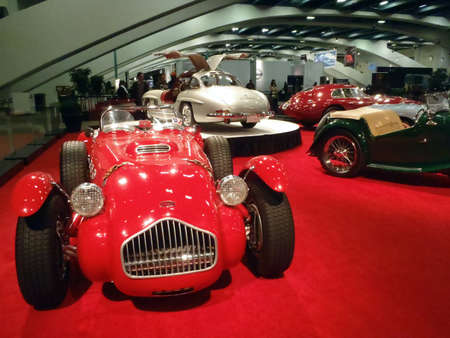 SAN FRANCISCO, CA - NOVEMBER 20: Display of Classic Cars as part of the Academy of Arts University Classic Car Collection at the 53rd International Auto Show November 20 2010 San Francisco. のeditorial素材