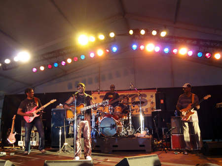 MARIN, CA - July 1: Toots and the Maytals plays reggae music on stage at the Marin County Fair 2011 on July 1, 2011 in Marin, CA.のeditorial素材