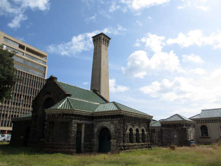 Historic Kakaako Pump Stationの写真素材