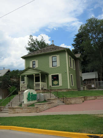 The Green Joint Marijuana Shop in Greenwood Springs in Colorado, USA.のeditorial素材