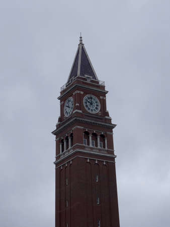 Restored King Street Station clock.  Restoration was done in 2008 of the 244-foot tower that was...