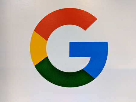 Honolulu - December 14, 2017: Close-up of Google on Display.  Google LLC is an American multinational technology company that specializes in Internet-related services and products, which include online advertising technologies, search engine, cloud computのeditorial素材