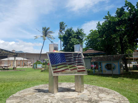 Honolulu - September 15, 2016:  We Remember 9-11-01 Memorial on Honolulu Community College Campus.のeditorial素材