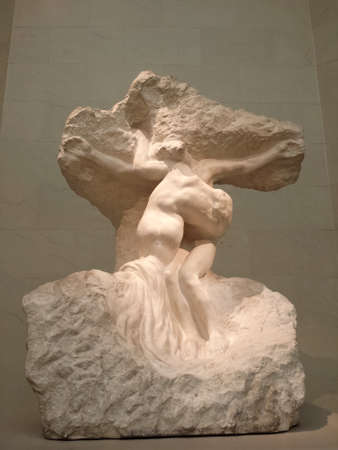 San Francisco - September 10, 2013: Christ and the Magdalene (Le Christ et la Madeleine) at Legion...