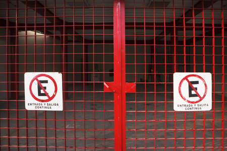 Red Gate Parking Lotの写真素材