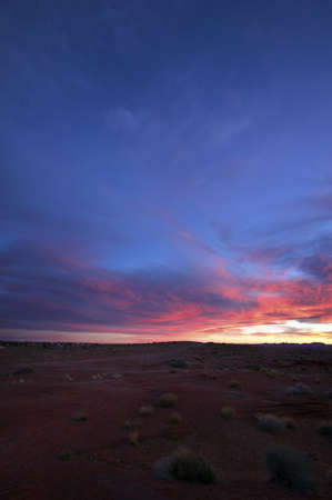 Sunrise Over Page Arizonaの写真素材