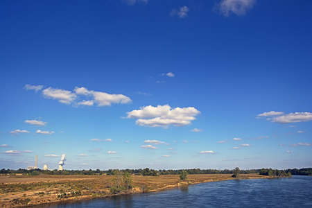 Cooling Towers & River