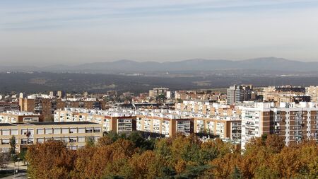 Panoramic view of Madrid