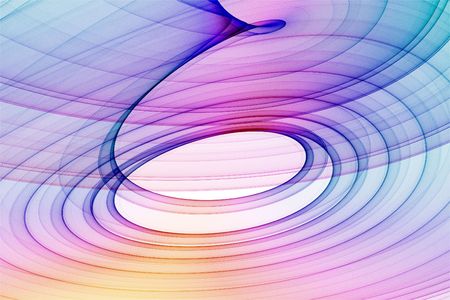 Colorful 3D rendered abstract background