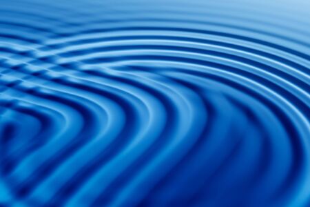 Colorful 3D rendered wave pattern (abstract background)