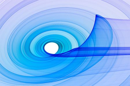 Colorful 3D rendered fractal design (abstract background)