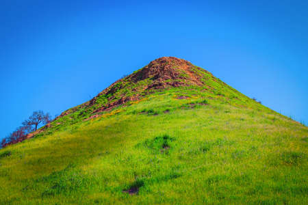 Malibu Creek State Park in the Santa Monica Mountains in spring 2019の写真素材