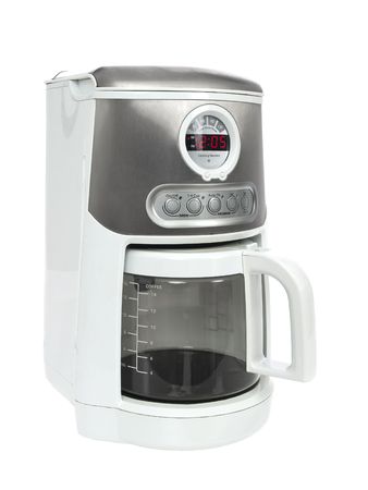 Cofee maker isolated on white backgroundの写真素材