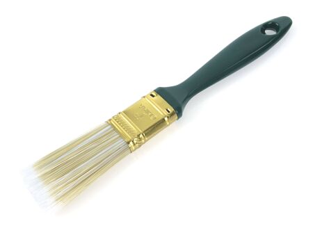Paintbrush isolated on white backgroundの写真素材