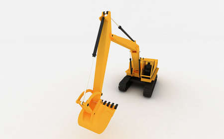 Yellow Loaderの写真素材