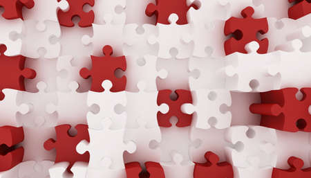 Jigsaw puzzleの写真素材