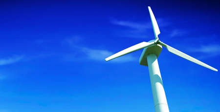 Wind turbinesの写真素材