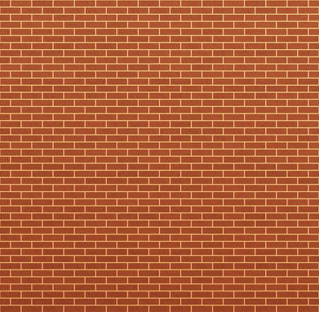 Perfect clear orange brick texture