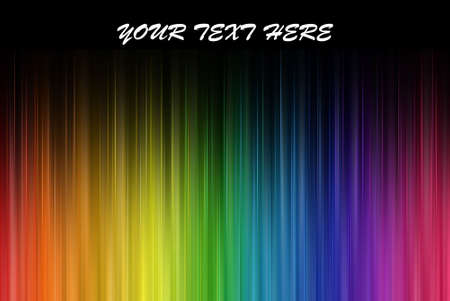 Rainbow colors frequencies, with your text hereの写真素材