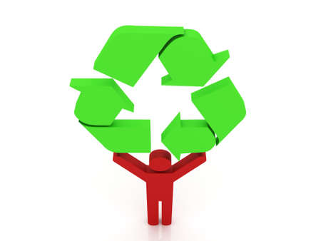 Conceptual image of teamworkの写真素材