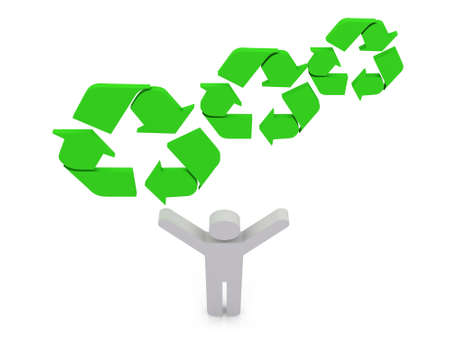 Conceptual image of teamworkの写真素材