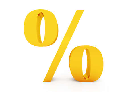 Gold procentの写真素材