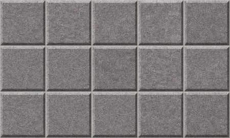 Tiled concrete pavementの写真素材