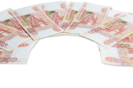 Money. Money from different countries. Travel expenses concept uncropped on white background.