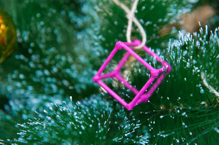 Decoration on the Christmas tree.の写真素材