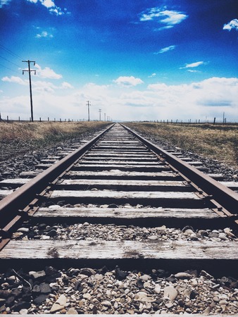 Railroad Tracksの写真素材